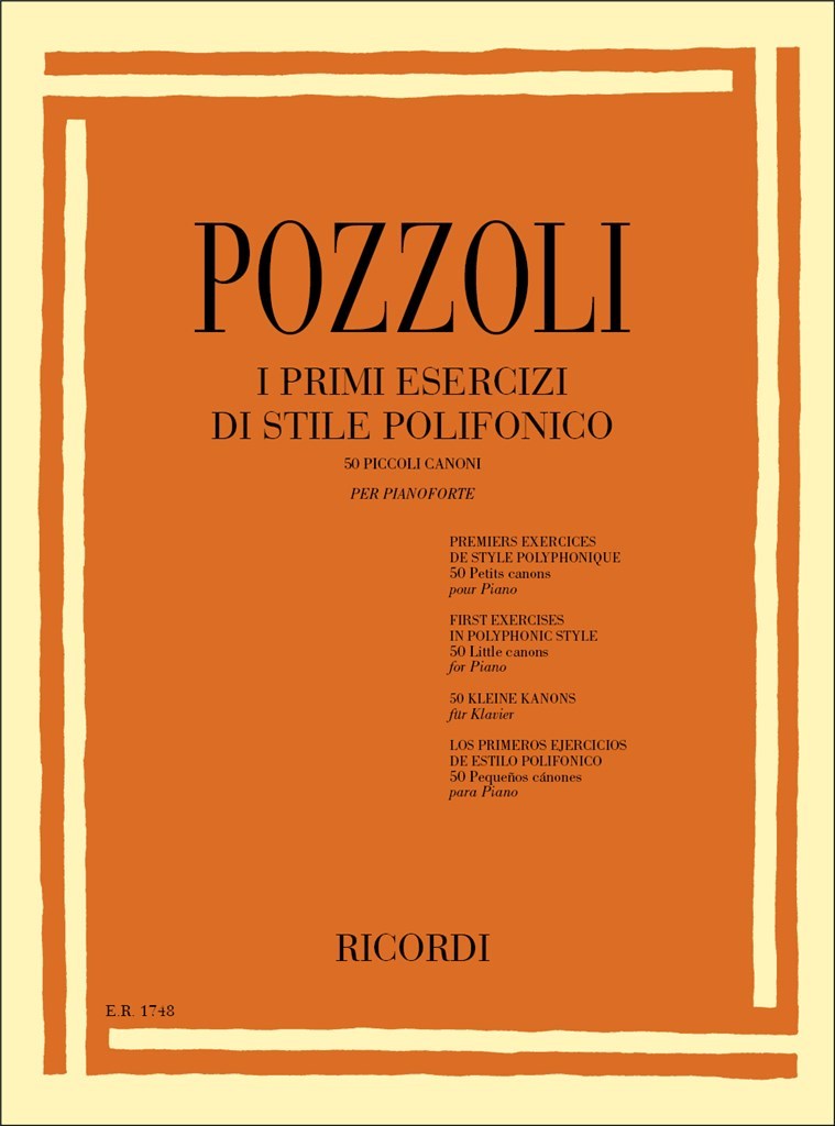 Primi Esercizi Di Stile Polifonico